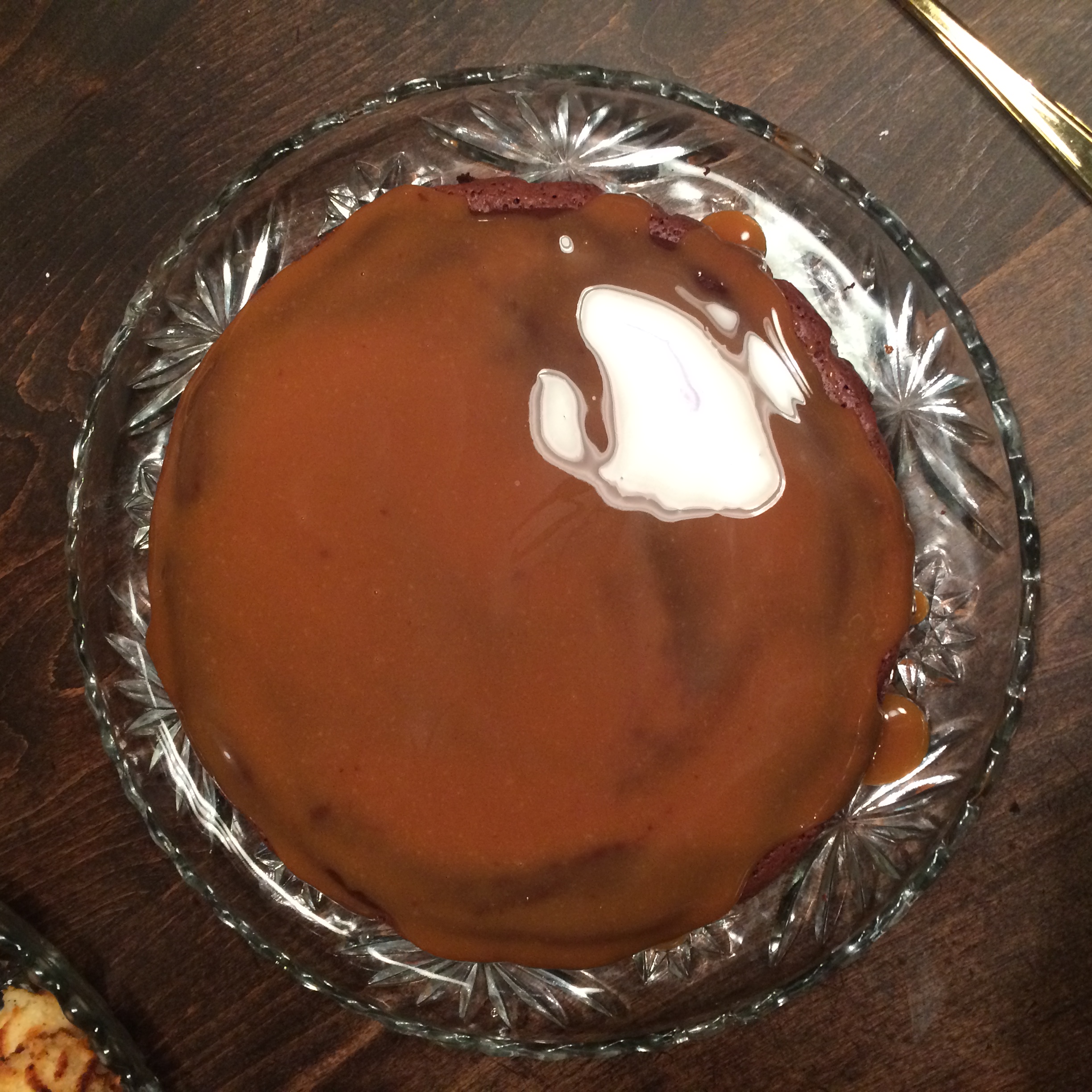 Flourless Chocolate Caramel Cake