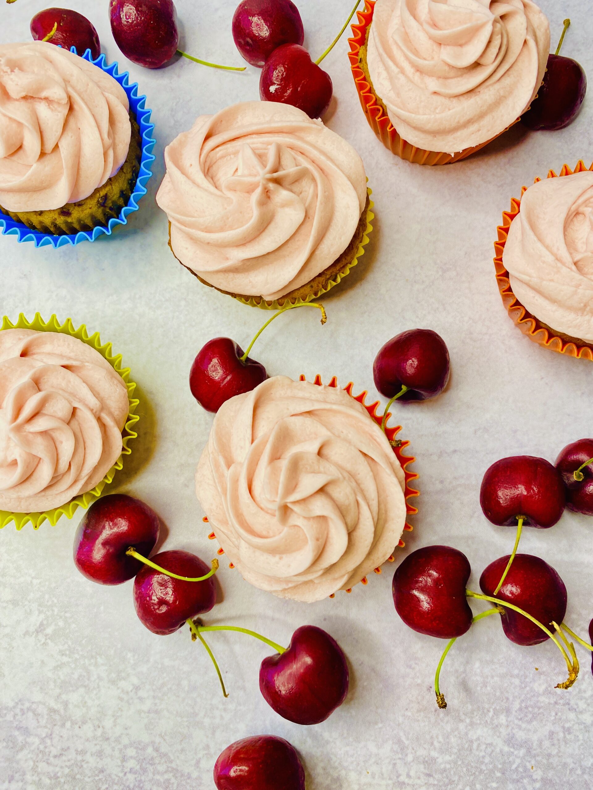 The end of Cherry Season – Cherry Cupcakes!